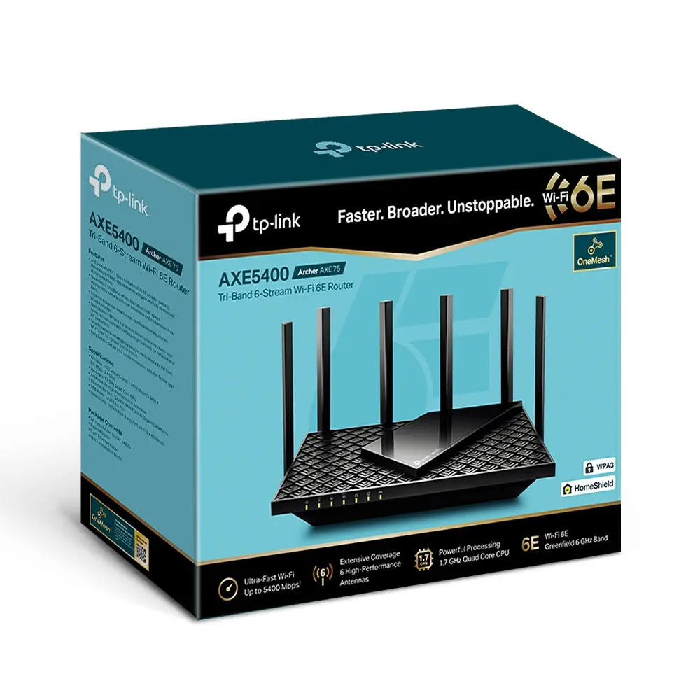 Archer AXE75 Wifi 6E Router - Image 5