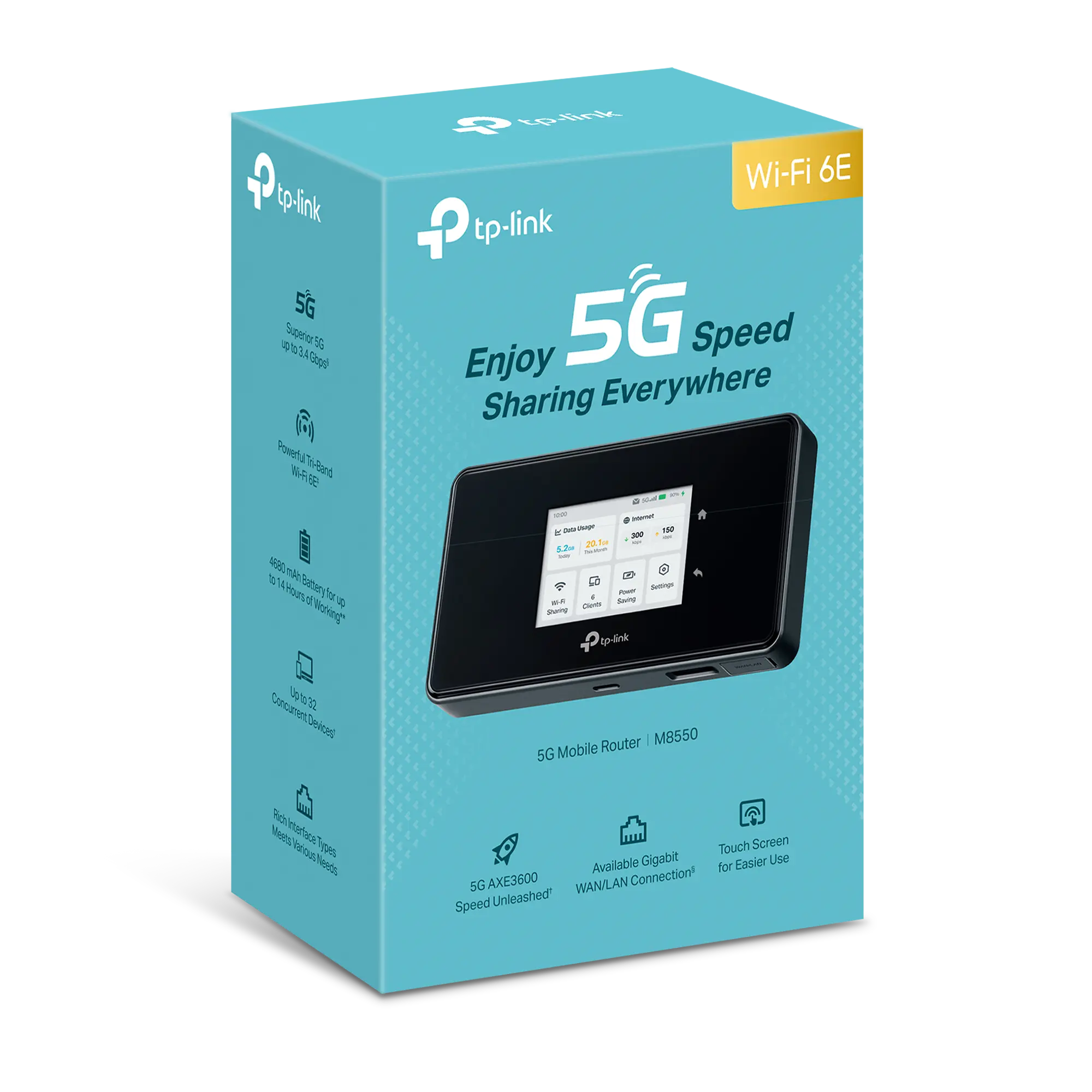 M8550 5G Mifi router Wifi 6E - Image 5