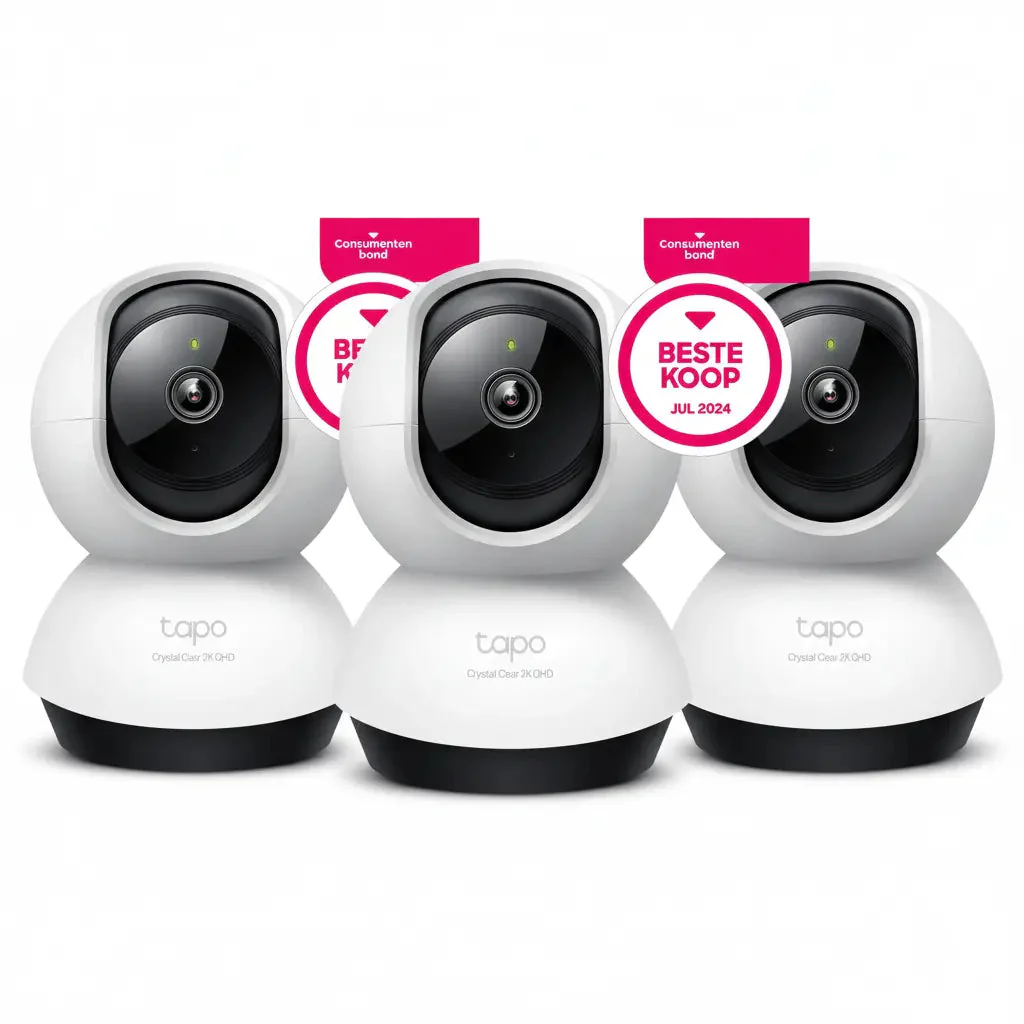 Tapo C220 2K Indoorcamera (3-Pack)