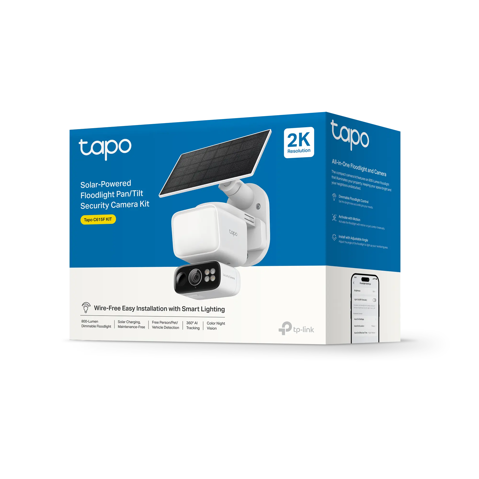 Tapo C615F Floodlight Beveiligingscamera (2-Pack) - Image 6