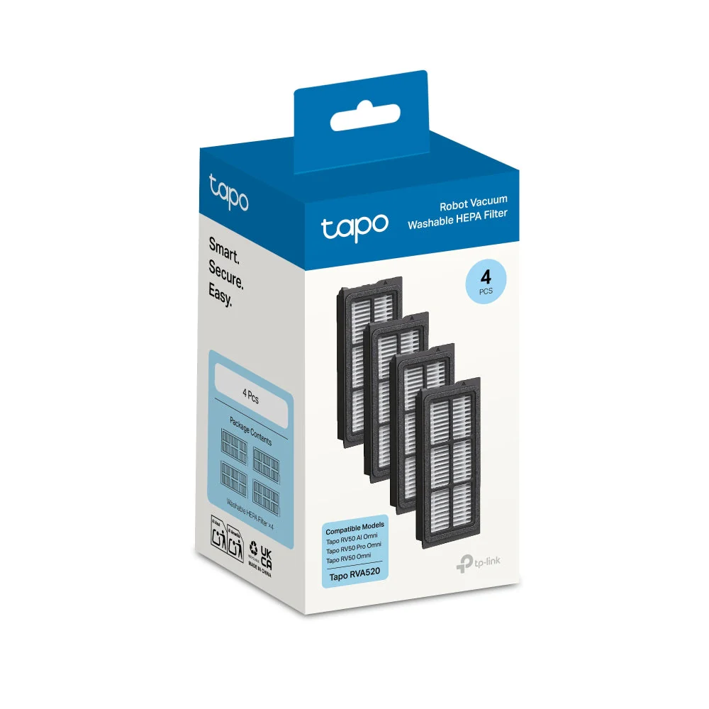 Tapo RVA520 Wasbare HEPA Filter RV50 Pro omni